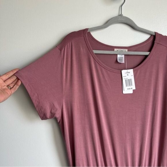 L*SPACE Balboa Dress in Dusty Rose - XL - Picture 4 of 6